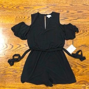 Calvin Klein off the shoulder romper